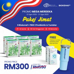 PAKEJ JIMAT (6 KOTAK )