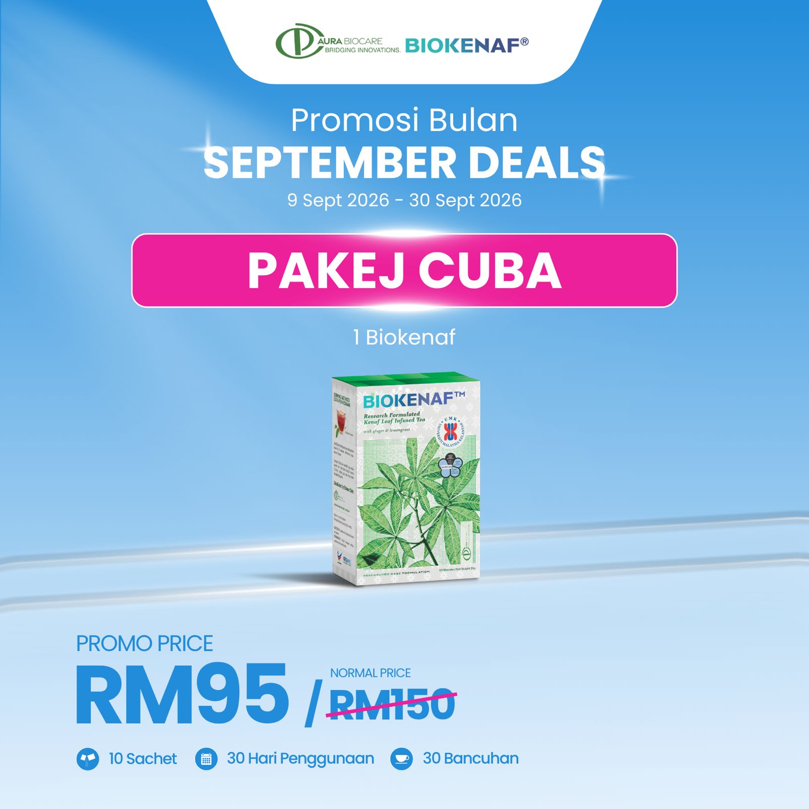 Pakej Cuba (1 Kotak)