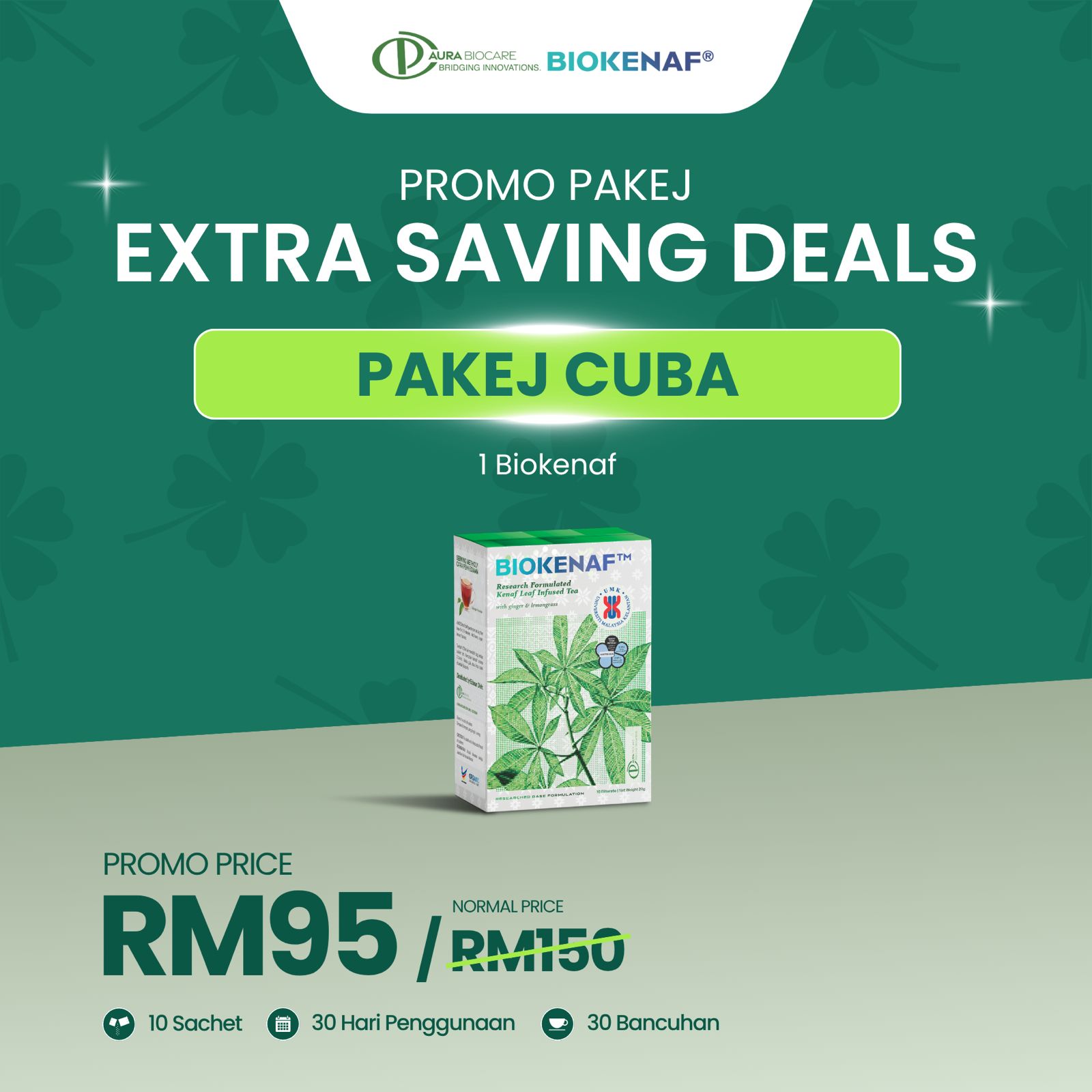 Pakej Cuba (1 Kotak) — RM95